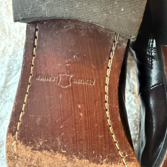 Florsheim Black Leather Beatle Men's Boots Size 8.5 - Picture 6 of 9